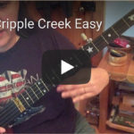 Cripple Creek 1- note by note banjo