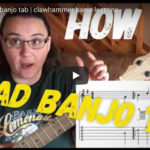 How To Read Banjo Tab