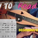 How To Read Dulcimer Tab