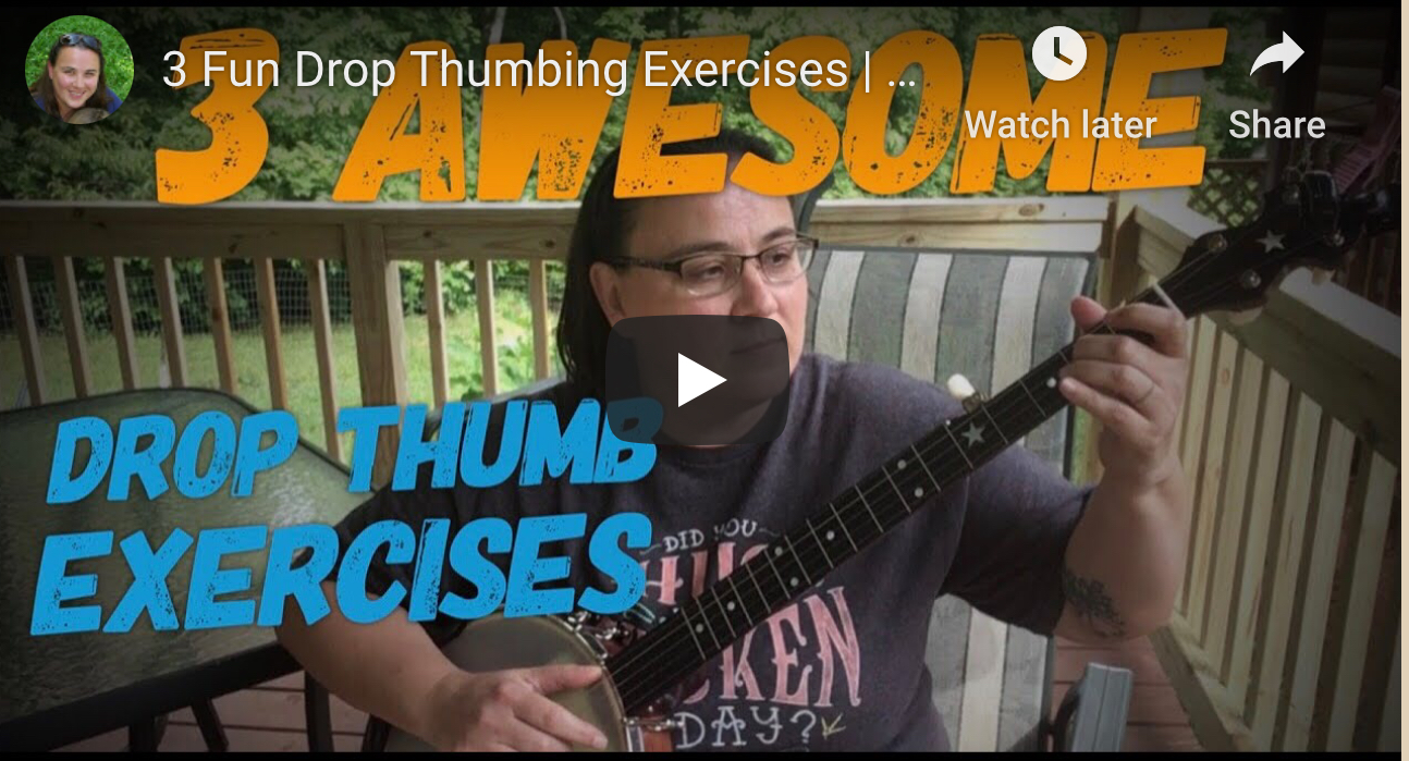 3 Really Fun Drop Thumbing Exercises