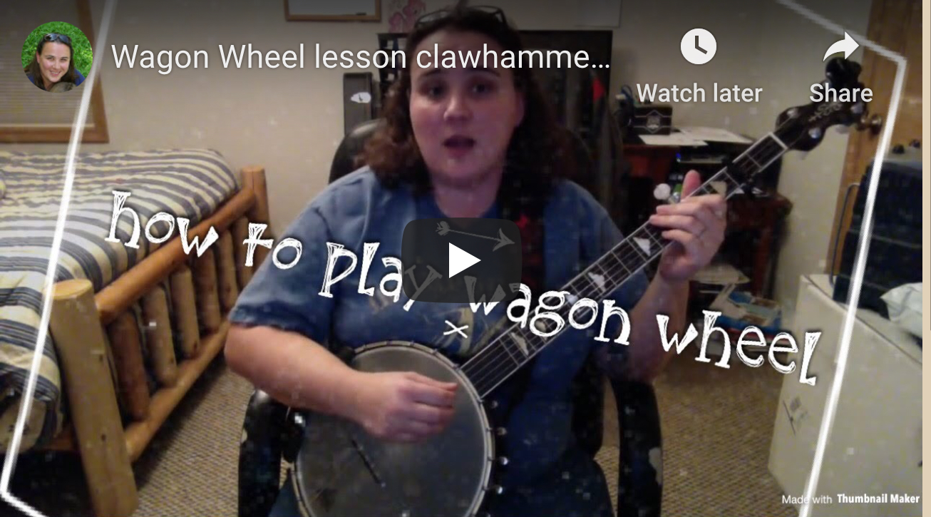 Wagon Wheel Banjo