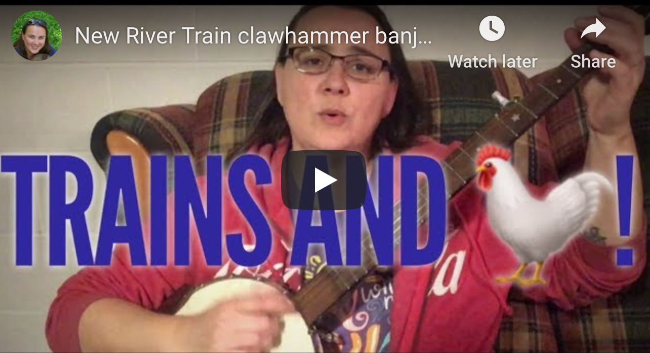 New River Train Play Along with Pop Up Chords