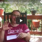 Porch Talk #8 – how to memorize