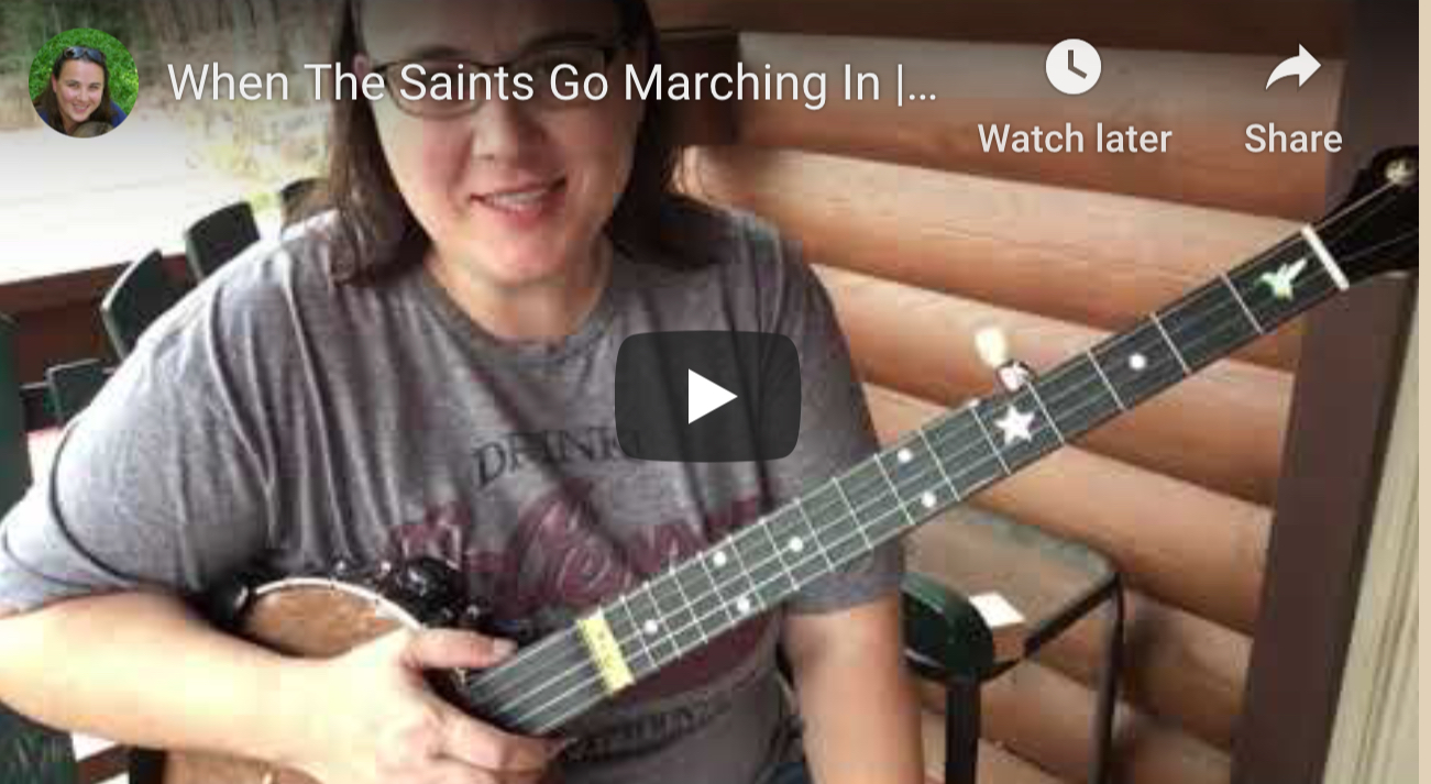 When The Saints Go Marching In Banjo *Tab Player