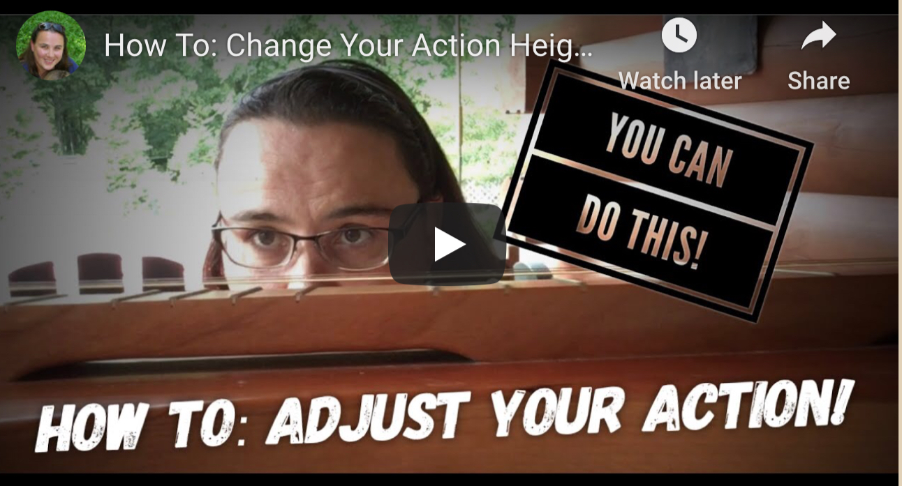 Adjust Your Action Height Dulcimer DIY