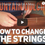 Dulcimer -Changing the Strings on your Scroll Head