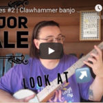 G Major Scale # 2 banjo