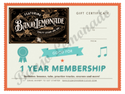 1 Year Gift Membership