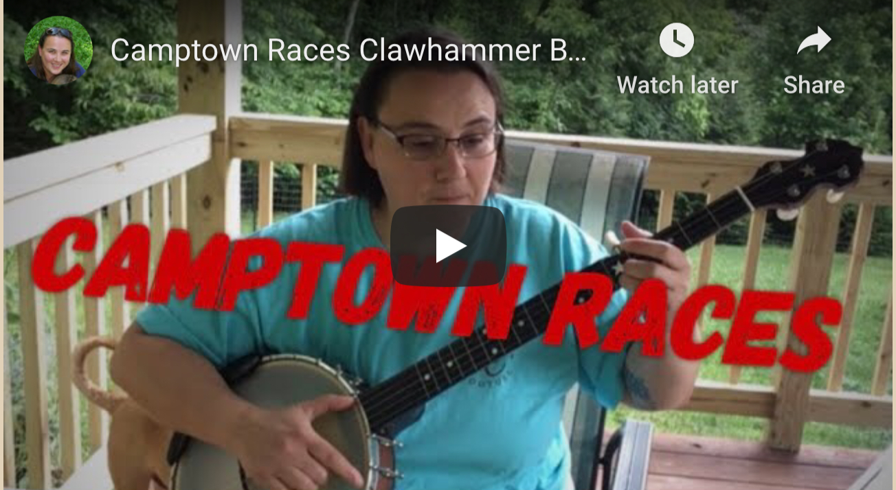 Camptown Races Clawhammer Banjo *Tef and updated tabs