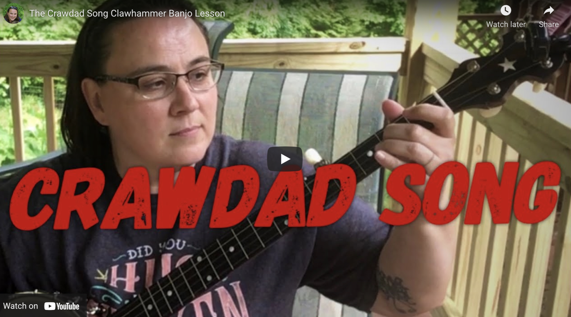 The Crawdad Song – Clawhammer – *TEF added!