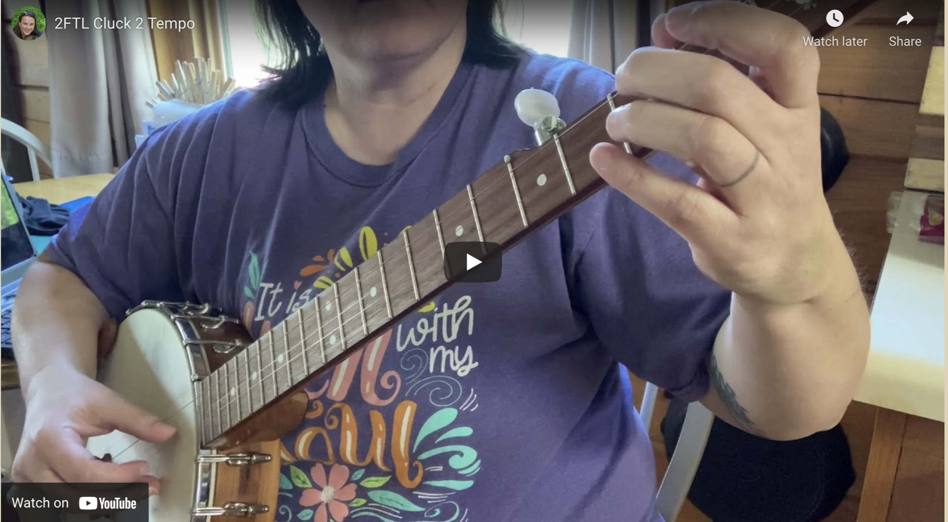 2 Finger Banjo – Cluck Old Hen Level 2