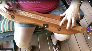 Play Along | The Crawdad Song | on Dulcimer – play along on all instruments