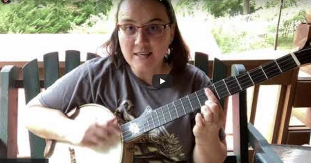 Do you want to sing?  Clawhammer banjo lesson
