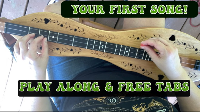 01 Beginner Lesson | Your First Song! | With 2 Tabs