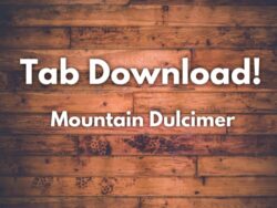 Tab Download Mountain Dulcimer