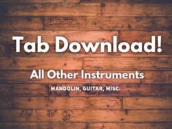 Nothing But The Blood Of Jesus Mandolin Beginner