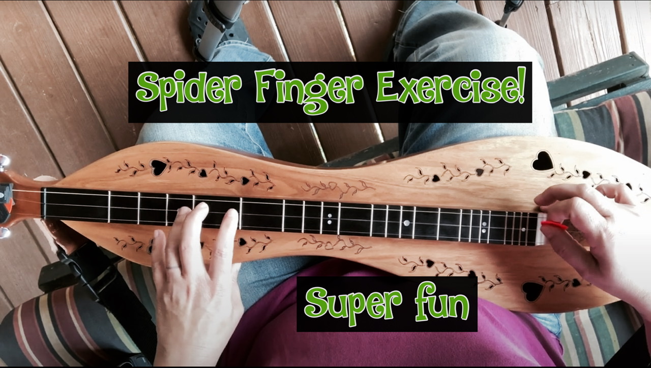Spider Finger Exercise Dulcimer Intermediate