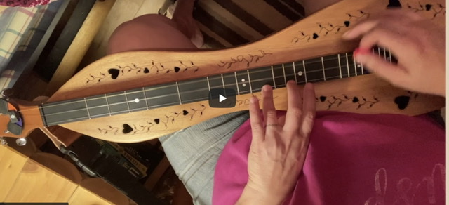 Soldier’s Joy Dulcimer – Melody level 1- with on screen play along