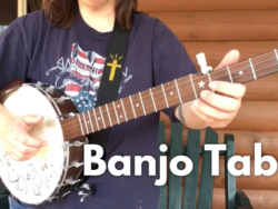 G Scale Run Lick Bluesy Clawhammer Banjo