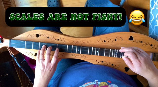 Scale Work in more than one spot Dulcimer