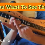 Key Of C – Dulcimer – Full Lesson with handout- 1.5 fret