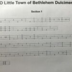 O Little Town Of Bethlehem Dulcimer